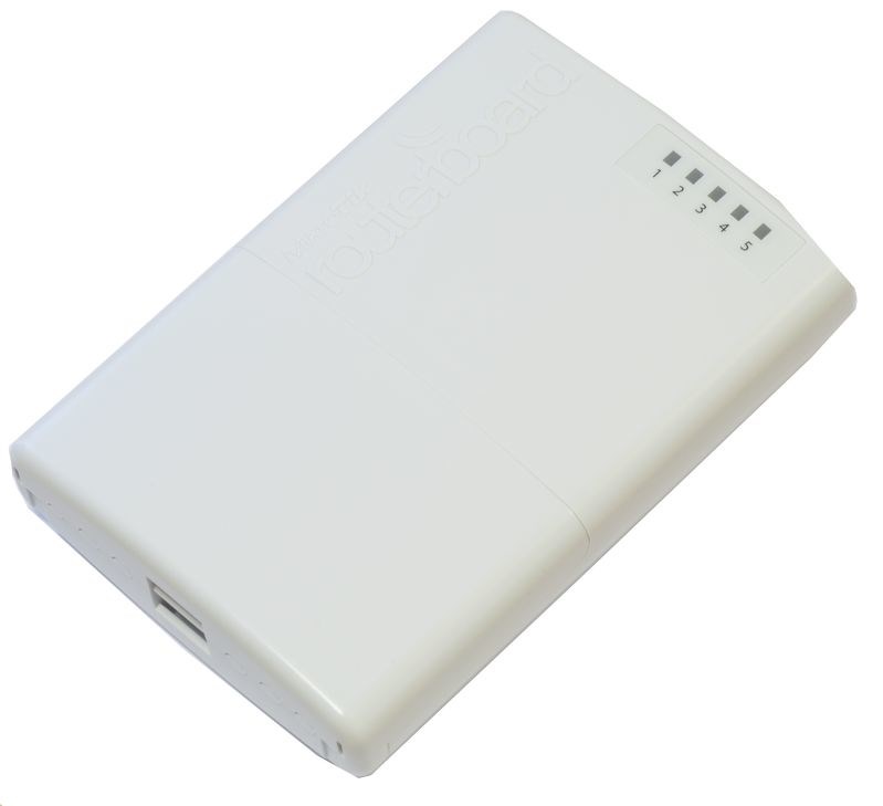 Router Mikrotik PowerBox (RB750P-PBr2) Total Ethernet Ports:5; Architecture:MIPSBE; CPU core:1