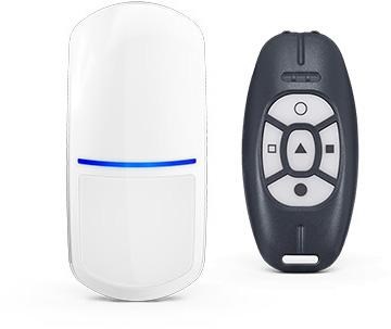 Satel SLIM-DUAL-LUNA-PET detektor ruchu Pasywny czujnik podczerwieni (PIR) Przewodowa Ściana Biały - obrazek 4