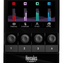 Hercules Stream 100 Czarny 4 przycisków