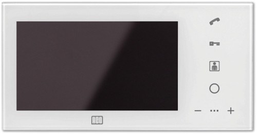 ACO INS-MP7 WH (Biały) Monitor INSPIRO - kolorowy cyfrowy 7” do systemów videodomofonowych
