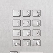 ACO FAM-P-2NPZSACC panel pod tynk 2-rodzinny czyt. brel. zamek szyfr.