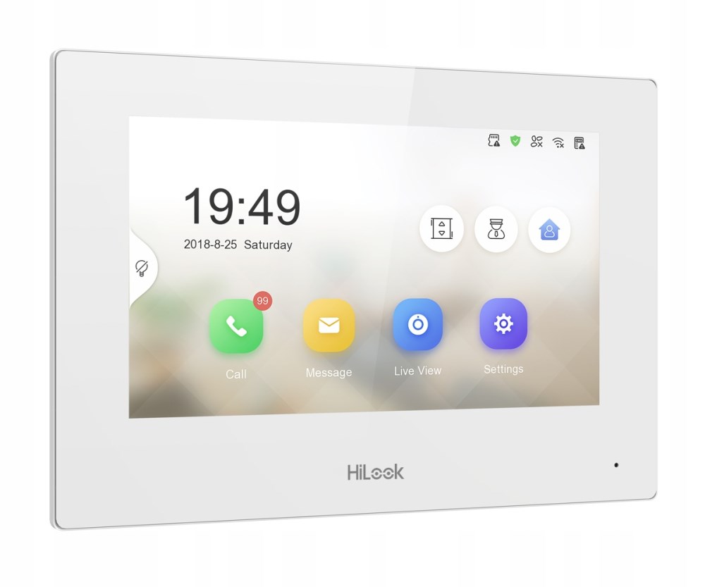 Zestaw wideodomofonowy IP Hilook IP-VIS-SLIM-W - obrazek 3