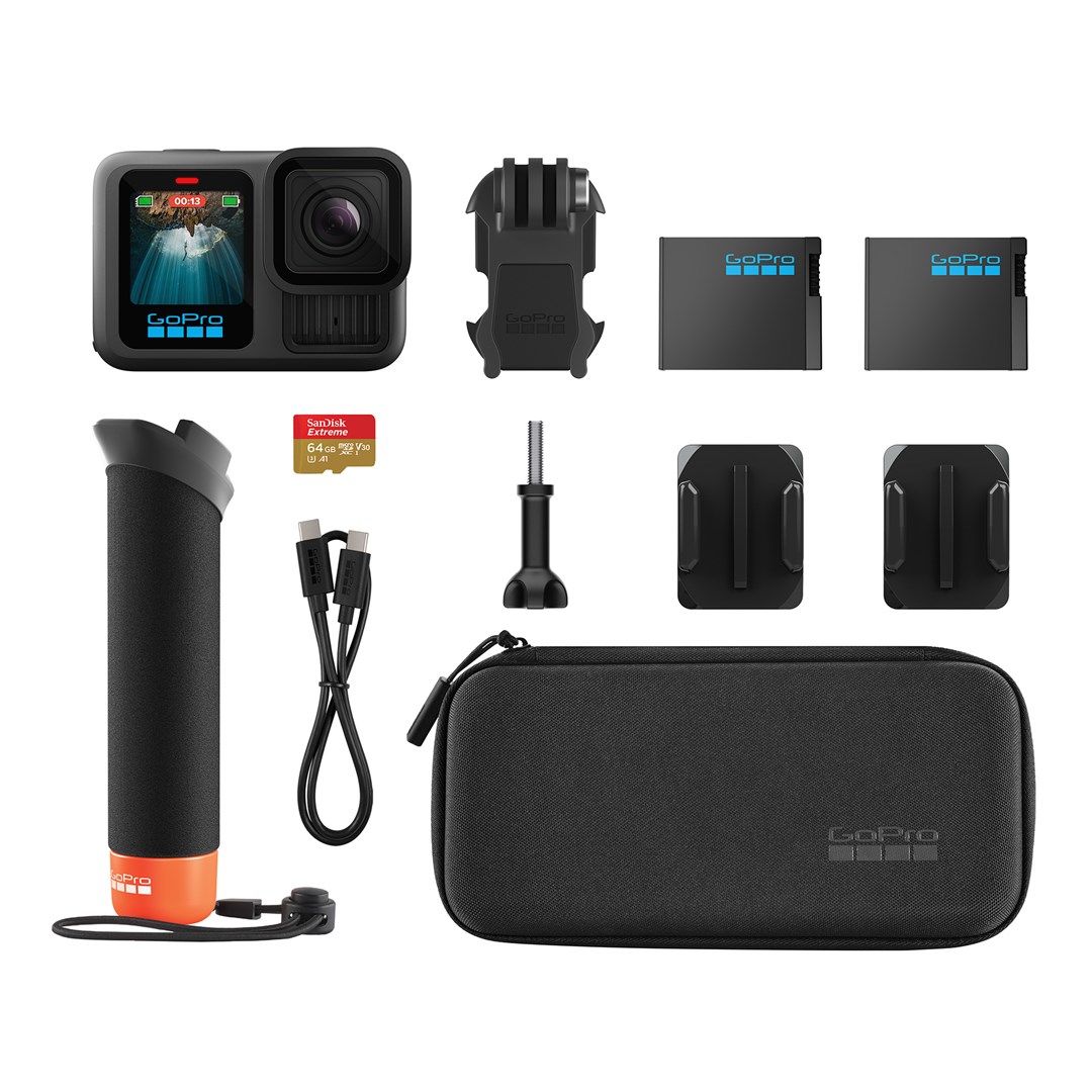 Kamera Sportowa GoPro Hero 13 Black Accessory Bundle - obrazek 3