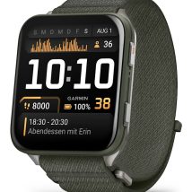 Zegarek sportowy Garmin Venu X1 AMOLED 51mm Moss/Zielony