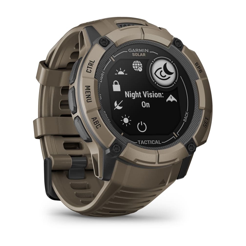 Zegarek sportowy Garmin Instinct 2X Solar Tactical Edition 50mm Zielony - obrazek 4