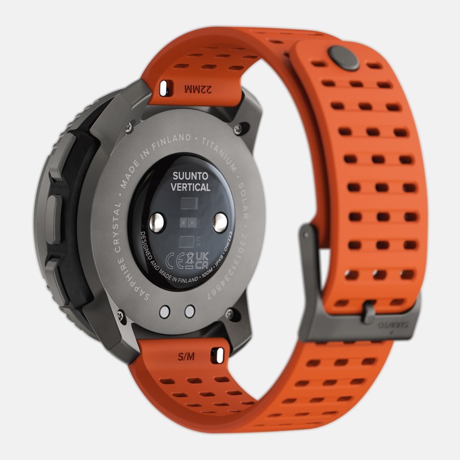 Zegarek sportowy Suunto Vertical Titanium Solar Canyon 49mm Czarny (WYPRZEDAŻ) - obrazek 3