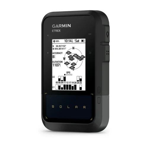 Nawigacja turystyczna Garmin eTrex SE GPS Solar Czarny/Szary - obrazek 4