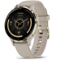 Garmin Venu 3S – 41 mm – inteligentny zegarek z paskiem – Francuski Szary
