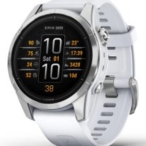 Zegarek sportowy Garmin Epix PRO (Gen 2) AMOLED 42mm SS Whitestone/Srebrny