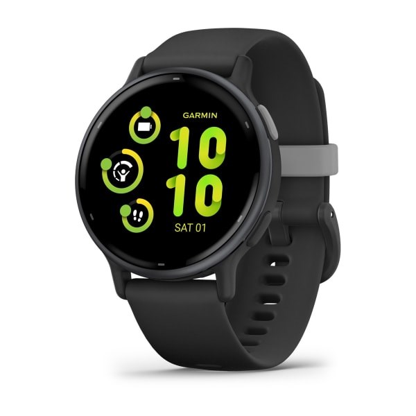 Zegarek sportowy Garmin Vivoactive 5 AMOLED 42mm Czarny