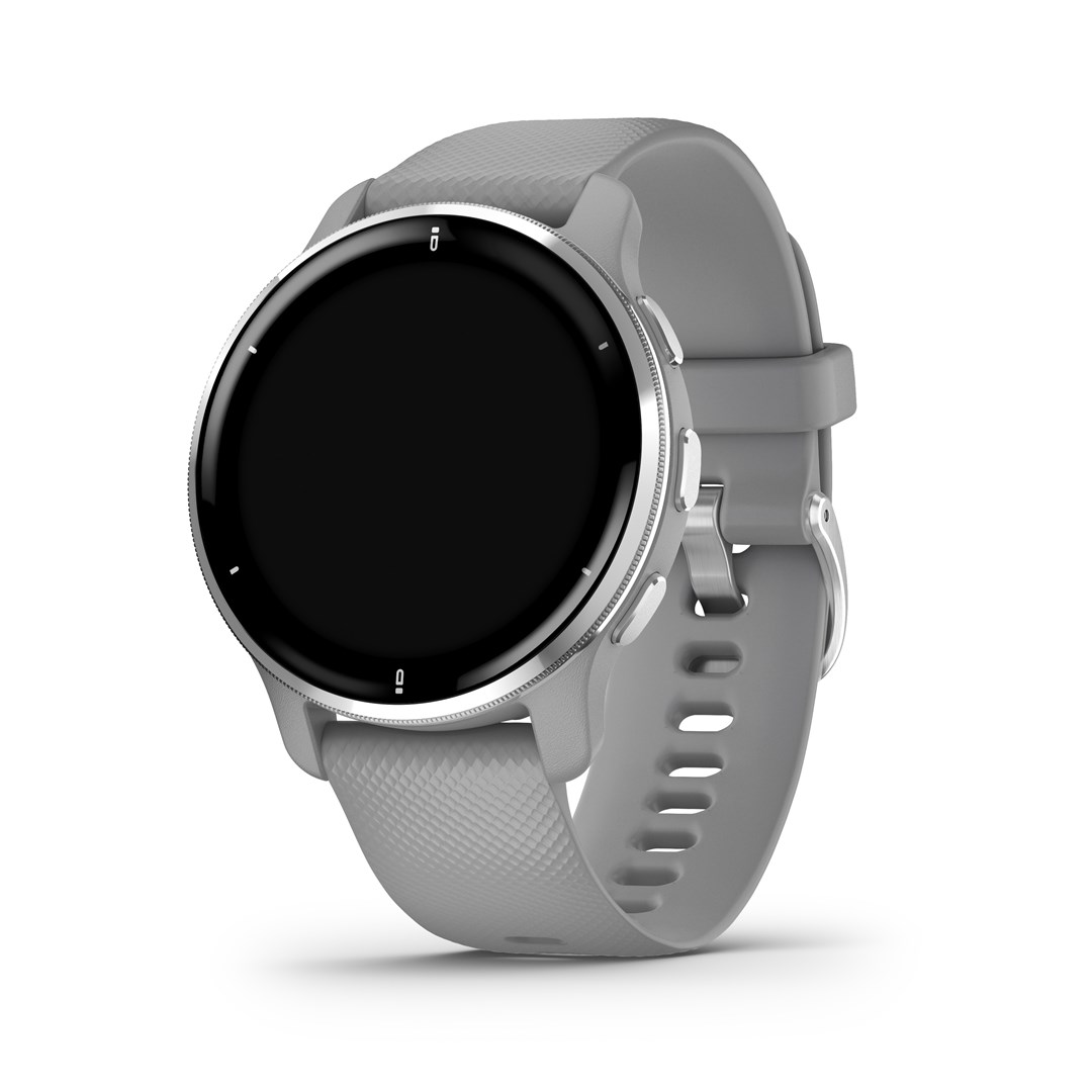 Zegarek sportowy Garmin Venu 2 Plus AMOLED 43mm Srebrny