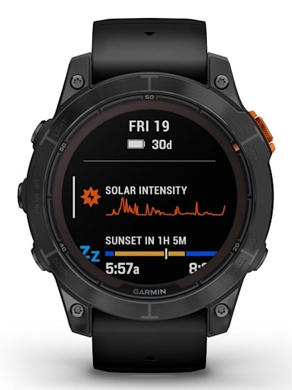 Zegarek sportowy Garmin Fenix 7 Pro Solar Edition Slate Grey / Black Band - obrazek 3
