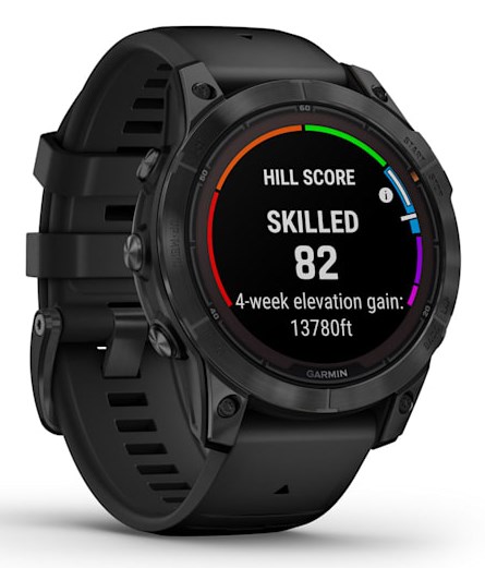 Zegarek sportowy Garmin Fenix 7 Pro Solar Edition Slate Grey / Black Band - obrazek 4