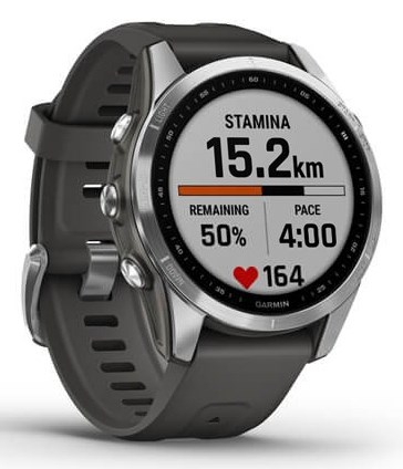 Garmin Fenix 7S sports watch, silver - obrazek 4