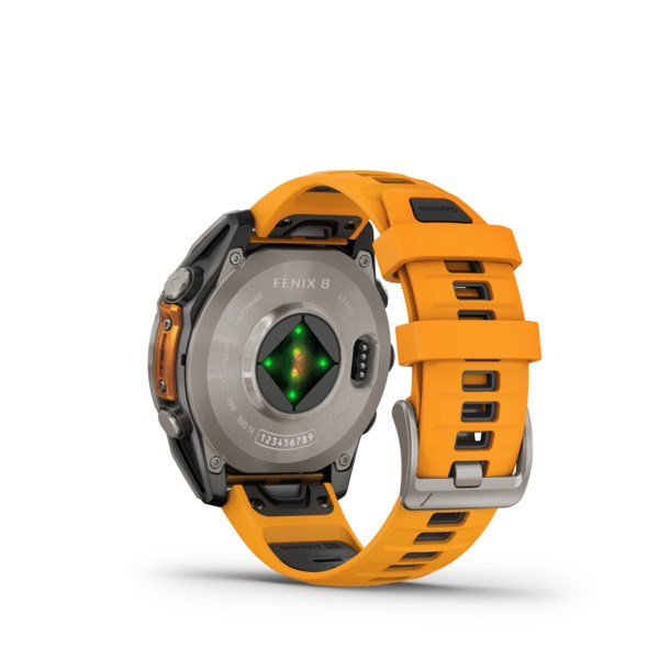 Zegarek sportowy Garmin Fenix 8 Sapphire Titan AMOLED 47mm Grafitowy - obrazek 3