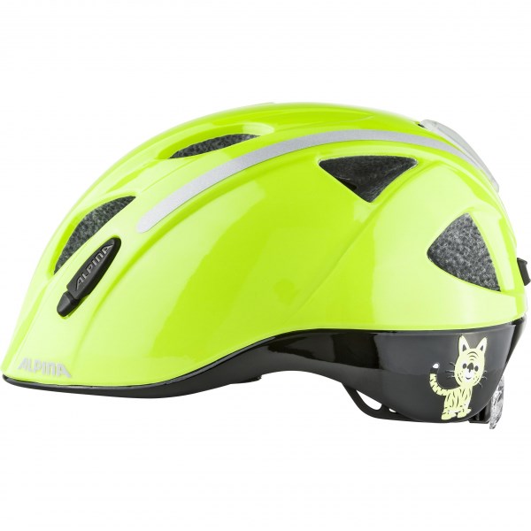 Kask rowerowy ALPINA XIMO FLASH jaskrawy żółty 49-54 - obrazek 4