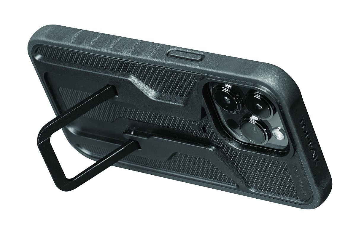 TOPEAK POKROWIEC RIDECASE FOR iPHONE 15 PRO BLACK/GRAY