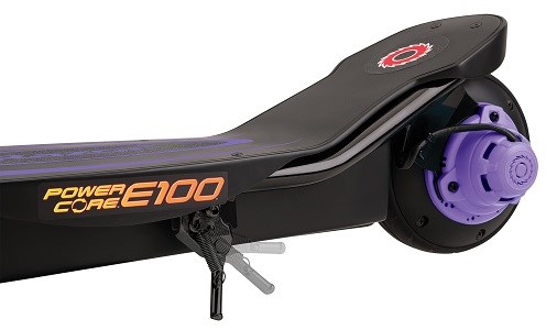 Razor-hulajnoga elektrycz E100 PowerCore Purple ALU - obrazek 4