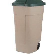 Curver 176805 110 L Prostokątny Plastik Beżowy, Zielony