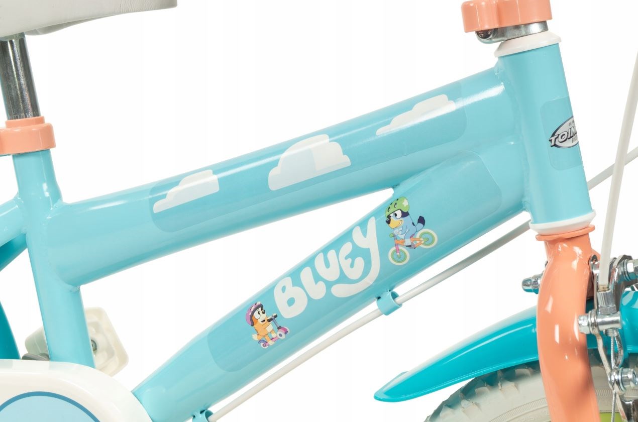 Rower dziecięcy 14" BLUEY rowerek dla dzieci Piesek - TOIMSA 1459 - obrazek 4