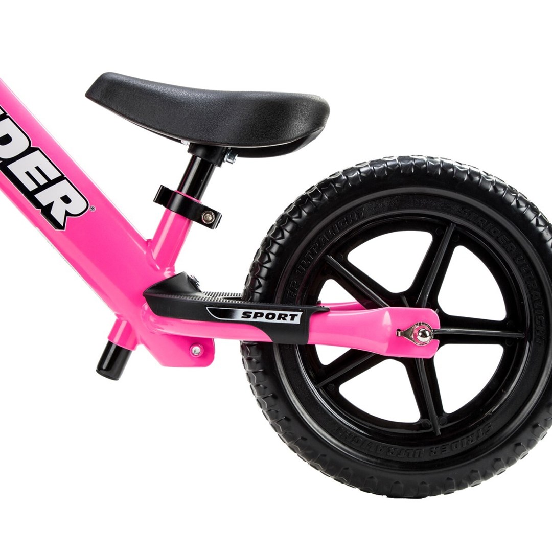 Strider Rowerek Biegowy 12" Sport Pink Różowy ST-S4PK - obrazek 3