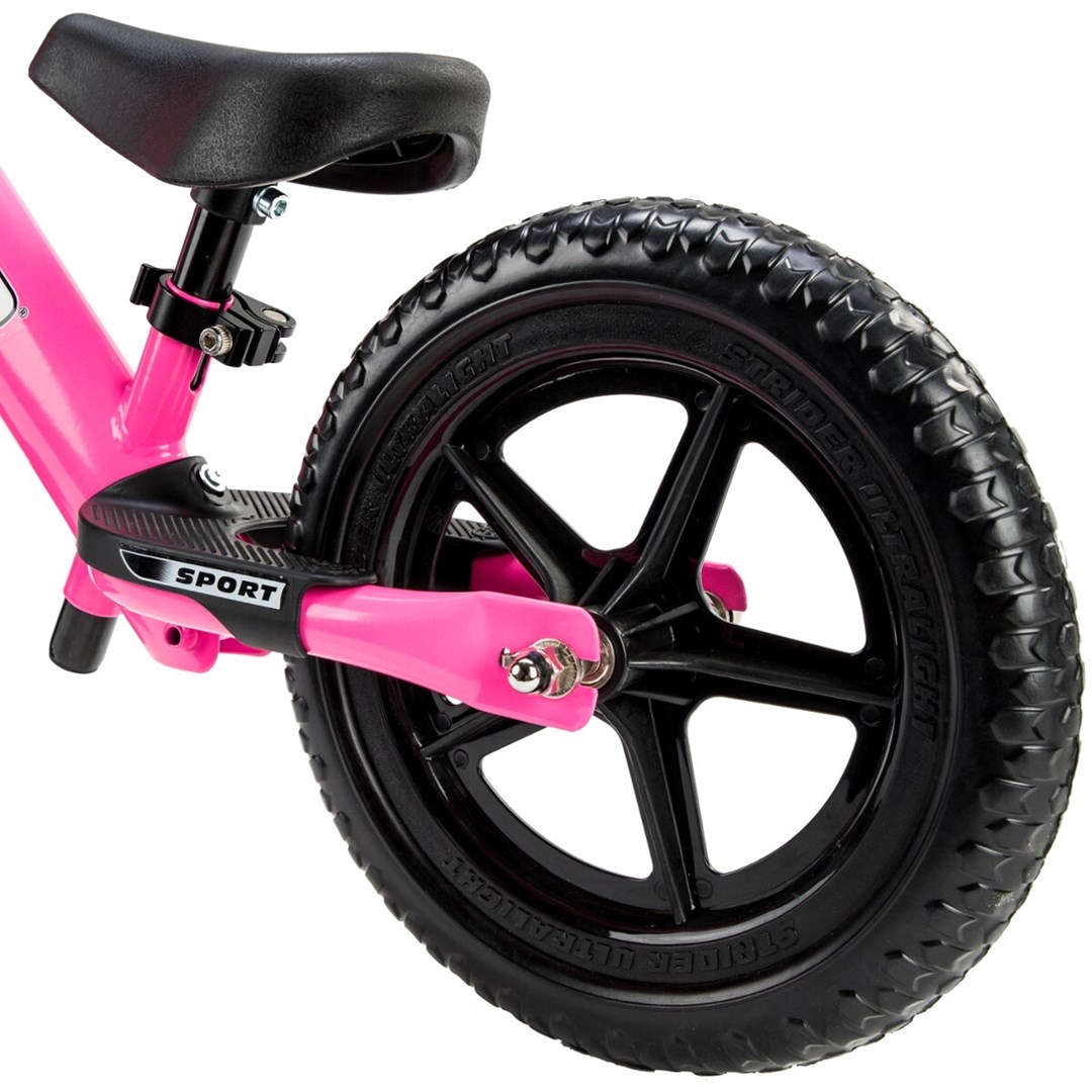 Strider Rowerek Biegowy 12" Sport Pink Różowy ST-S4PK - obrazek 4