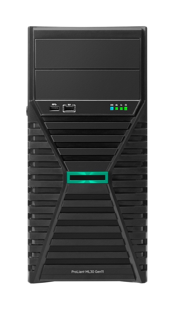 HPE ProLiant ML30 Gen11 E-2434 3.4GHz 4c 1P 32GB-U 4LFF 2x960GB SSD 800W RPS EU Server P77232-425