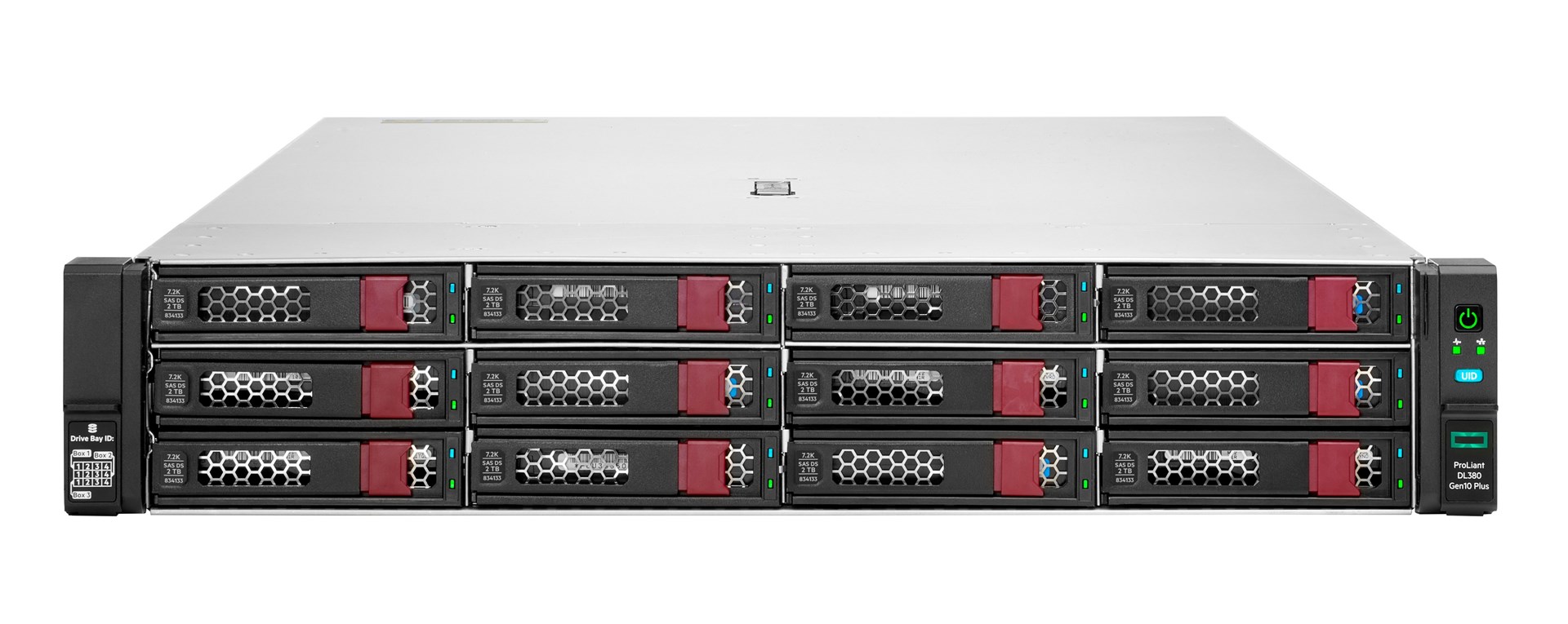 HPE ProLiant DL380 Gen10 Plus 4310 12c 1P 2x32GB-R SR416i-a 2x480GB SATA SSD 2x800W PS EU Server P80569-425 - obrazek 3