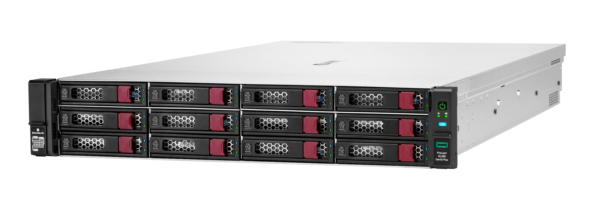 HPE ProLiant DL380 Gen10 Plus 4310 12c 1P 2x32GB-R SR416i-a 2x480GB SATA SSD 2x800W PS EU Server P80569-425 - obrazek 4