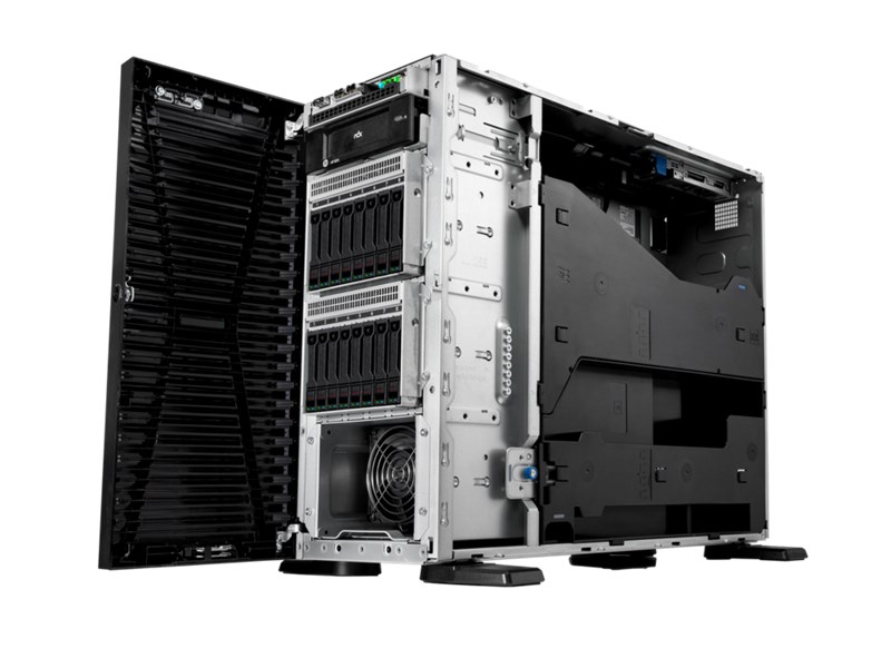 HPE ProLiant ML110 Gen11 4410Y 2.0GHz 12-core 1P 32GB-R VROC 8SFF 1000W RPS Server P55640-421 - obrazek 4