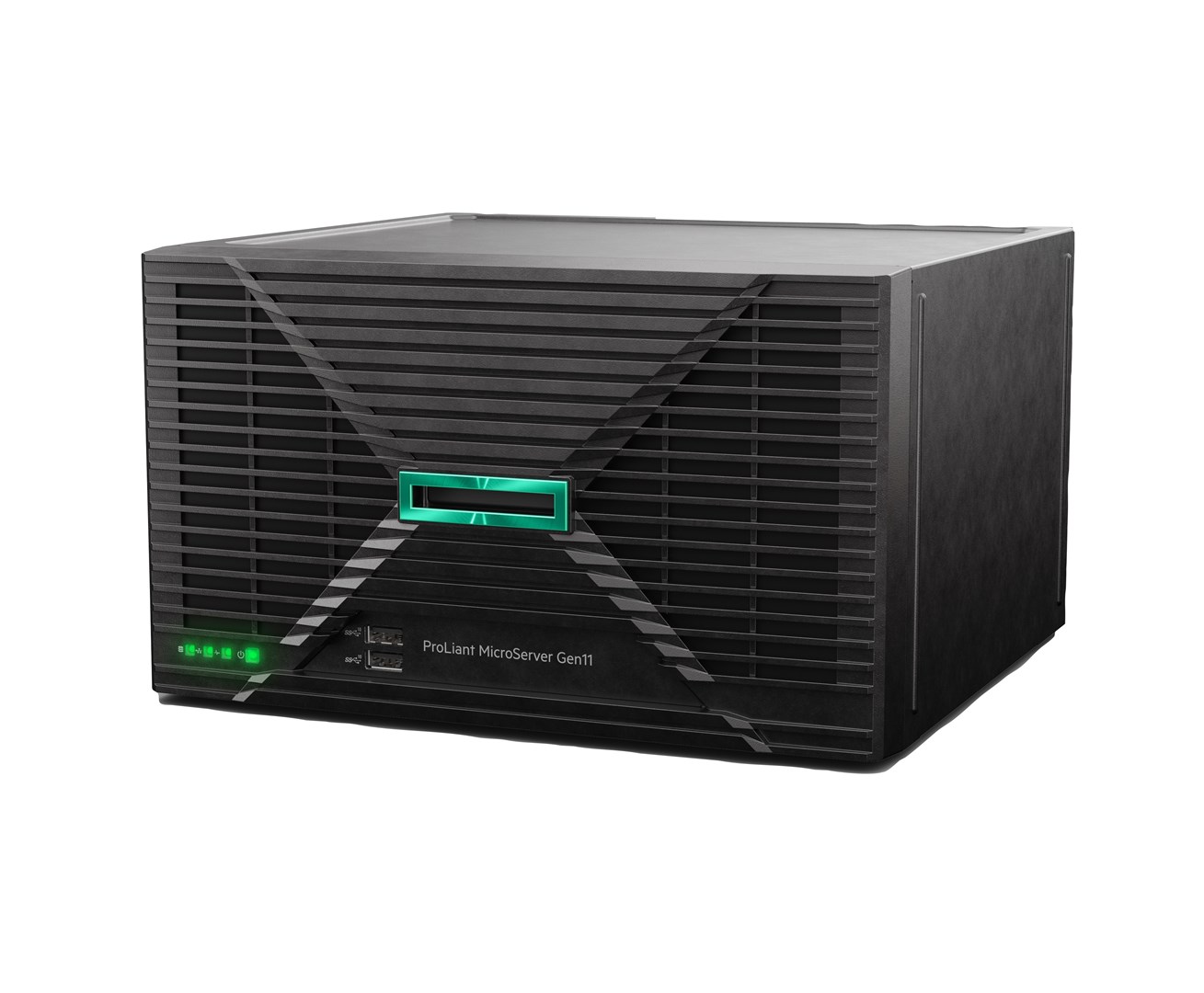 HPE ProLiant MicroServer Gen11 E-2434 4c 32GB-U 4LFF-NHP 2x4TB HDD 180W External PS EMEA Cmp Mod Svr P75207-425 - obrazek 3