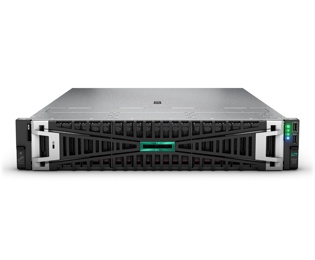 HPE ProLiant DL345 Gen11 9124 3.0GHz 16c 64GB-R 8SFF MR416i-p 2x480GB SATA SSD 2x1000W RPS EU Server P77238-425