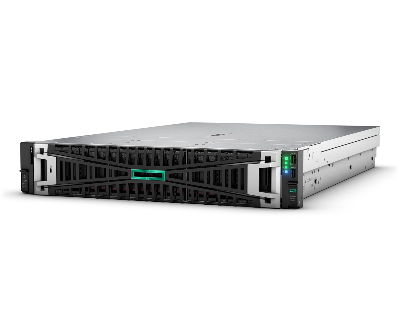 HPE ProLiant DL345 Gen11 9124 3.0GHz 16c 64GB-R 8SFF MR416i-p 2x480GB SATA SSD 2x1000W RPS EU Server P77238-425 - obrazek 3
