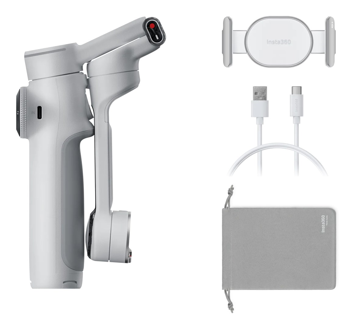 Insta360 Flow 2 PRO (Summit White) - gimbal do smartfona