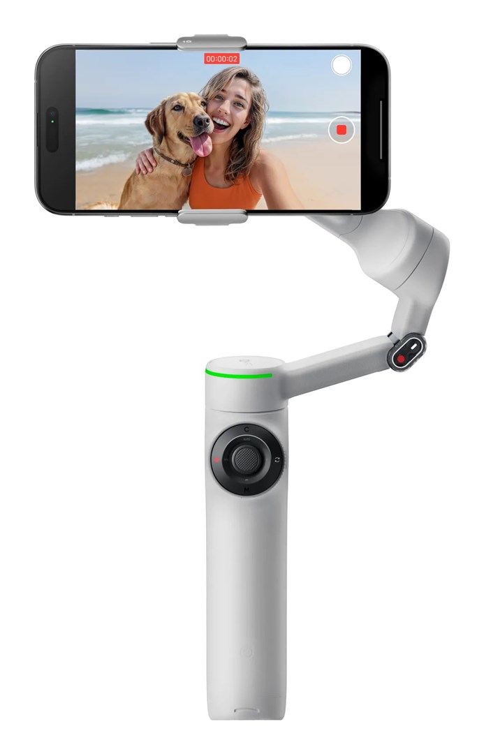 Insta360 Flow 2 PRO (Summit White) - gimbal do smartfona - obrazek 3