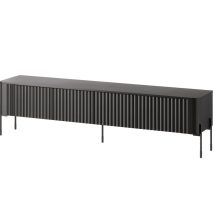 Szafka RTV VERA 190x40x50 czarny mat