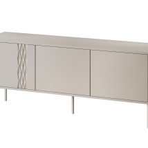 Szafka RTV 3D TRESSE 150x40x55 kaszmir mat