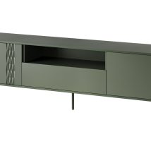 Szafka RTV EF TRESSE 180x40x54,5 zieleń mat