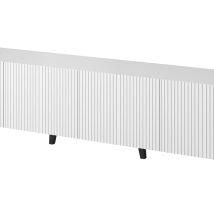 Szafka RTV PAFOS 200x40x52 biały mat