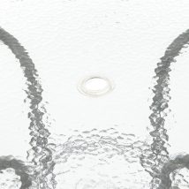 Stolik ogrodowy ze szklanym blatem JUPITER 90cm