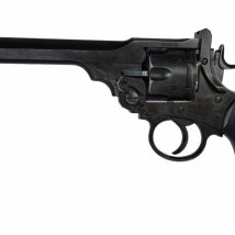 Rewolwer WEBLEY MKVI .455 Service kal.5,5 mm Diabolo łuski 6-strzał. lufa 6″ CO2 Battlefield Ekp do17J
