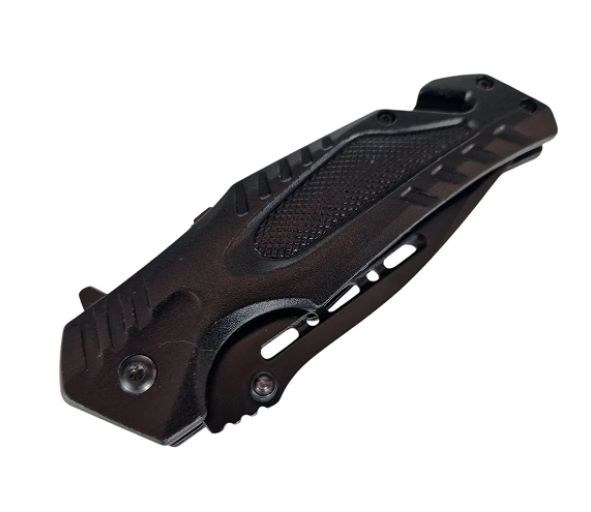 Nóż ratowniczy AZYMUT Rescue +przecinak pasów +zbijak szyb +pokrowiec - obrazek 4