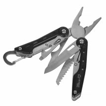 Multitool AZYMUT Turon – 10 narzędzi + karabińczyk +kabura do pasa (H-P224108)