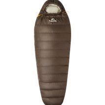 Śpiwór Snowbird Duck Down 400 L CNK2550WS014 ciemny brąz NATUREHIKE