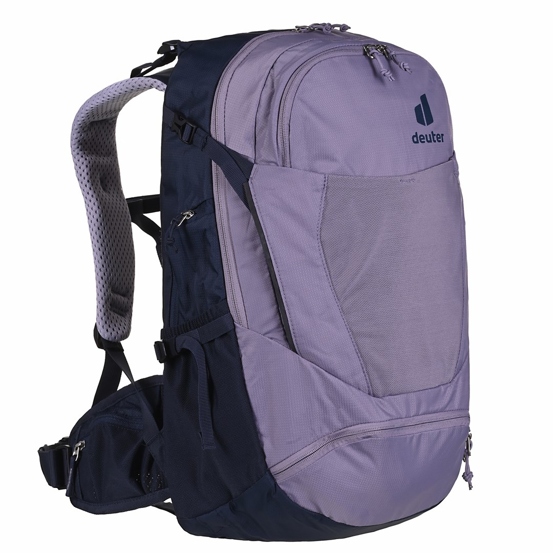Plecak rowerowy - Deuter Trans Alpine 22 SL Lavender- Ink - obrazek 4
