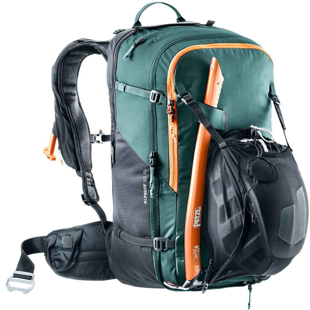 Deuter ALPROOF 30 SL plecak Czarny, Zielony Denim, Poliamidowy, Poliester - obrazek 4