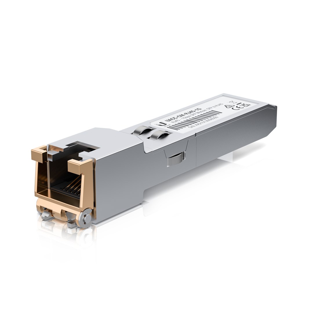 Wkładka SFP Ubiquiti SFP to RJ45 Adapter 1-pack - obrazek 4