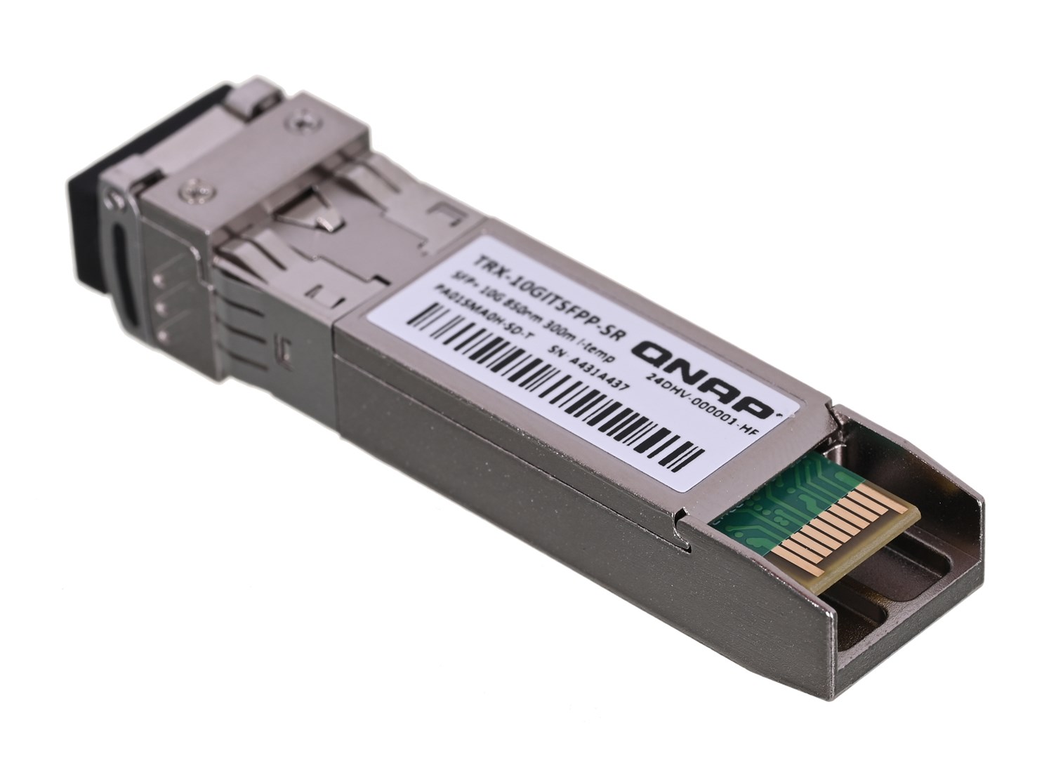 Qnap transceiver 10GbE SFP+ 850nm SR up to 300m industrial-temperature (-40 ~85) - obrazek 4
