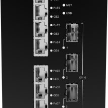 Huawei CloudEngine S5735I-S8U4XN-V2 Zarządzany Gigabit Ethernet (10/100/1000) Obsługa PoE Czarny