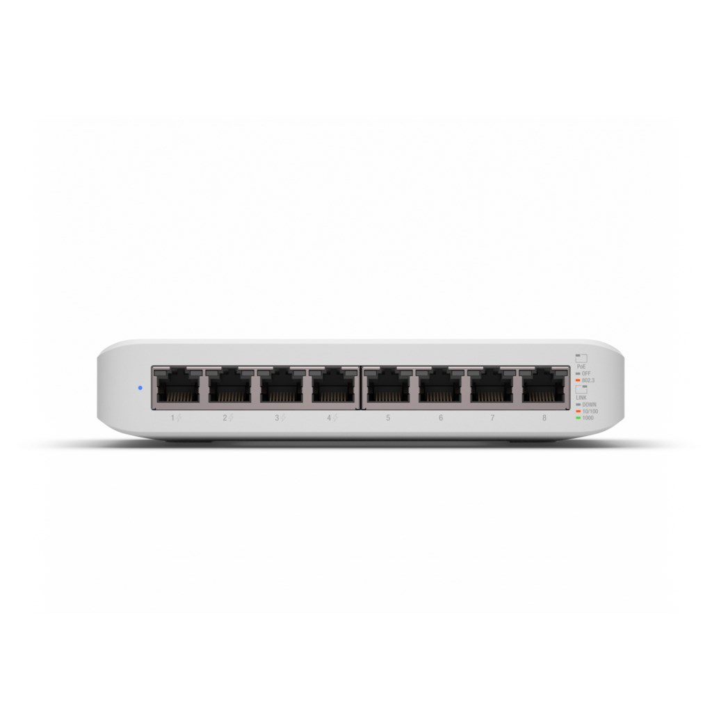 Switch Ubiquiti UniFi Lite 8 PoE 8p PoE ( PoE+: 4;) Managed Gigabit (USW-Lite-8-PoE-EU) - obrazek 4
